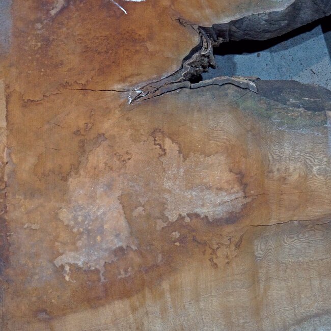Sapeli Mahagoni, Tischplatte, ca. 2150 x 1760 x 65 mm, 13714