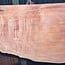 Sapeli Mahogany pommelé, table top, approx. 2500(2700) x 950 x 52 mm, 13732 G