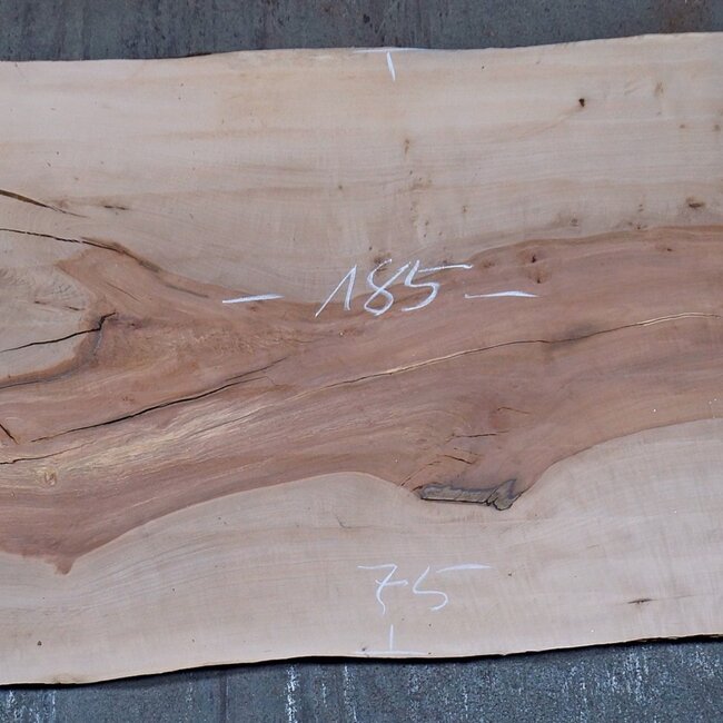 Pearwood unsteamed, approx. 1850 x 750 x 40 mm, 13734 G
