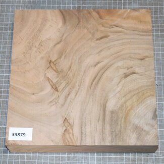 Nussbaum kaukasisch, ca. 250 x 245 x 51mm, 2,0kg
