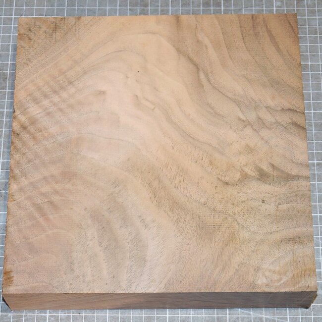 Nussbaum kaukasisch, ca. 250 x 245 x 51mm, 2,0kg