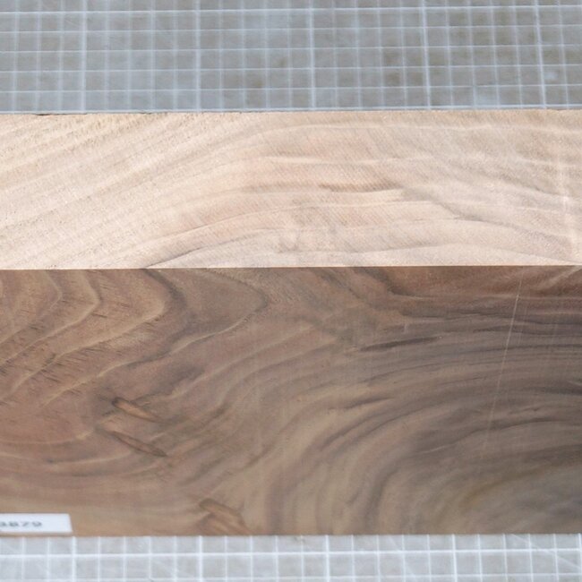 Nussbaum kaukasisch, ca. 250 x 245 x 51mm, 2,0kg