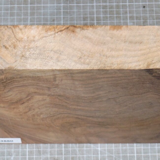 Nussbaum Riegel, kaukasisch, ca. 250 x 245 x 51mm, 2,2kg