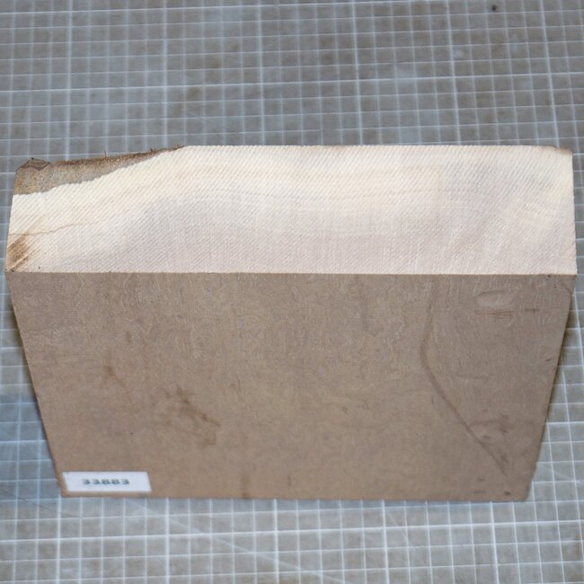 Nussbaum Riegel, kaukasisch, ca. 210 x 210 x 56mm, 1,3kg