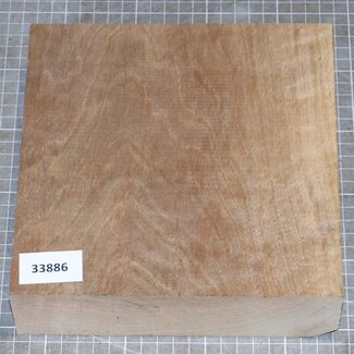 Caucasian Walnut Ripple, approx. 200 x 200 x 54mm, 1,3kg