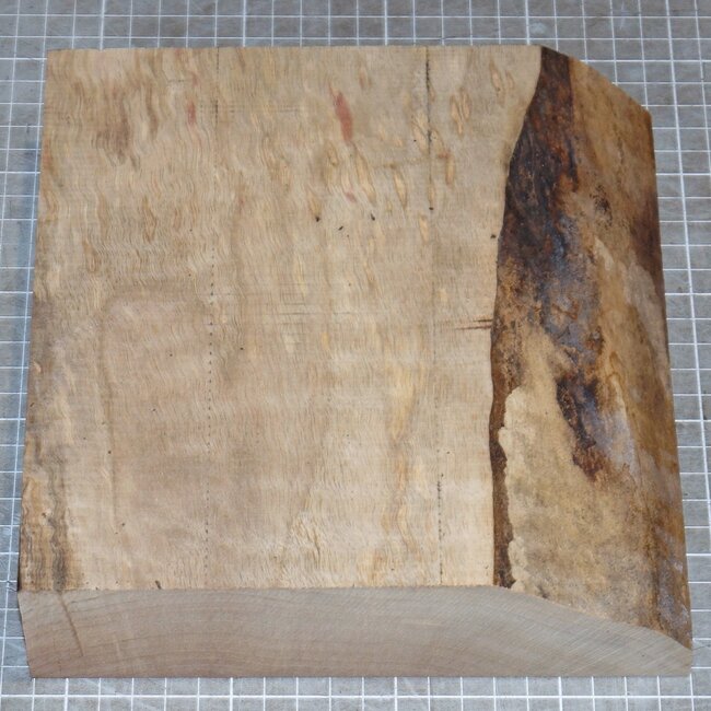 Nussbaum Riegel, kaukasisch, ca. 200 x 200 x 55mm, 1,2kg