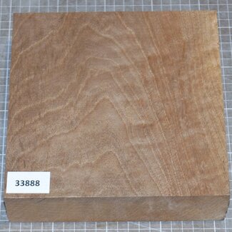 Caucasian Walnut Ripple, approx. 200 x 200 x 54mm, 1,3kg