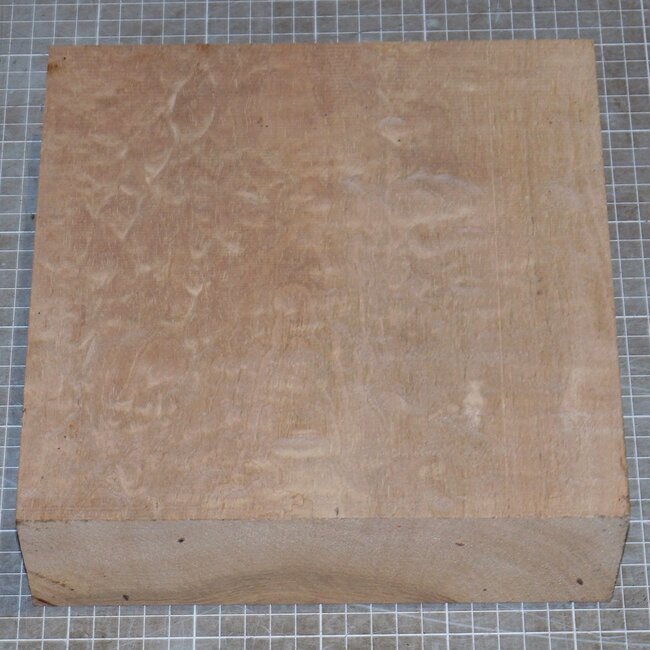 Caucasian Walnut Ripple, approx. 230 x 230 x 65mm, 1,8kg
