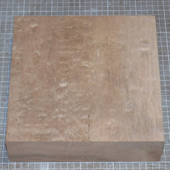 Caucasian Walnut Ripple, approx. 230 x 230 x 65mm, 1,9kg
