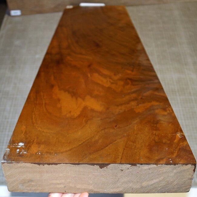 Caucasian Walnut Ripple, approx. 1000 x 245 x 52-58mm, 8,9kg