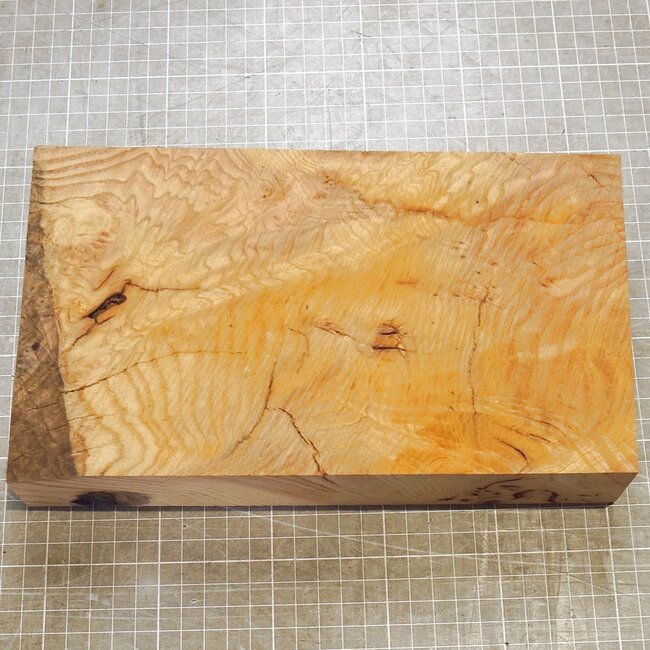 Ash, burl, approx. 260 x 145 x 51mm, 1,3kg
