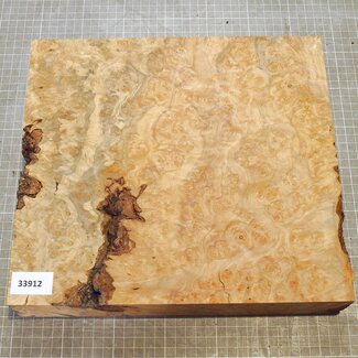 Esche Maser, ca. 310 x 290 x 52mm, 2,9kg
