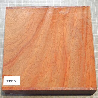 Padouk, ca. 215 x 215 x 53mm, 1,9kg