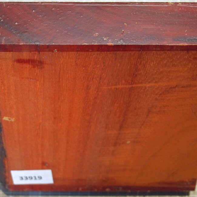 Padouk, ca. 190 x 190 x 52mm, 1,5kg