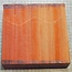Padouk, approx. 170 x 170 x 52mm, 1,1kg