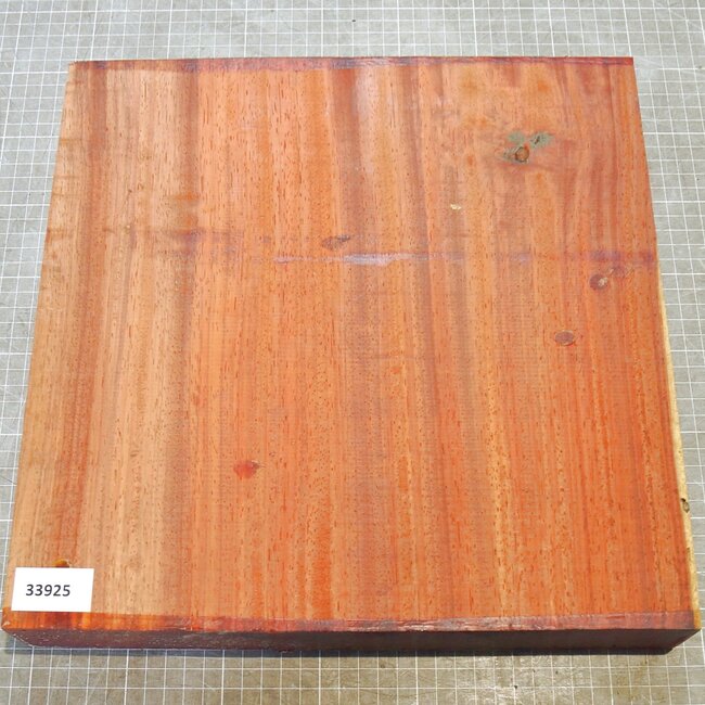 Padouk, ca. 330 x 330 x 53mm, 4,4kg