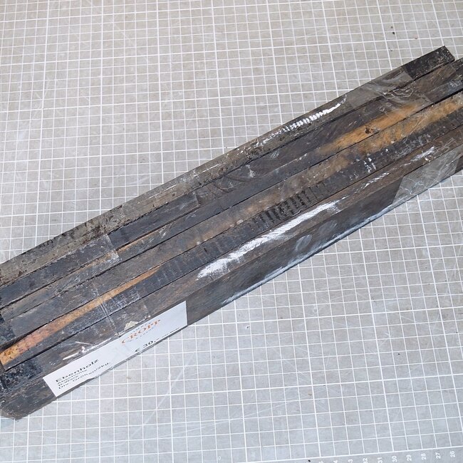 Ebony off cuts, approx. 2 kg, B-Quality, various sizes