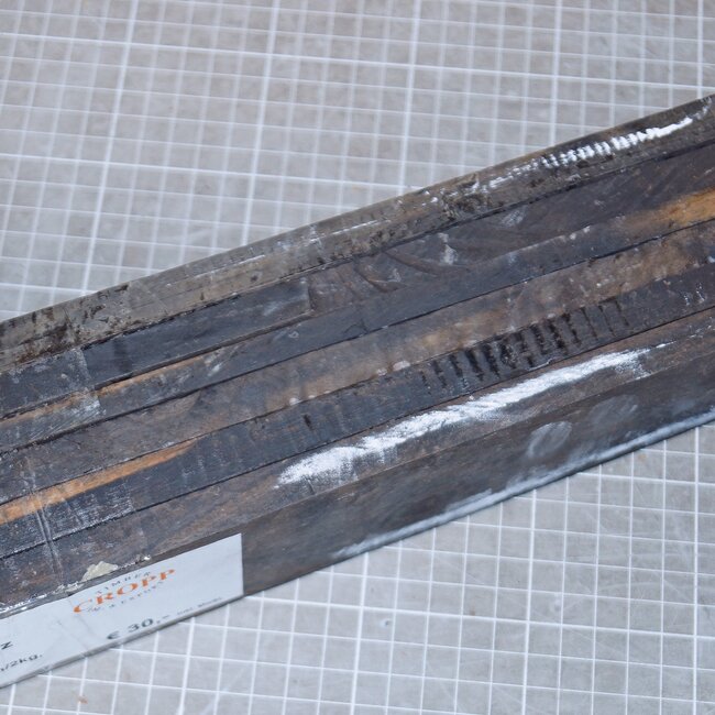 Ebony off cuts, approx. 2 kg, B-Quality, various sizes