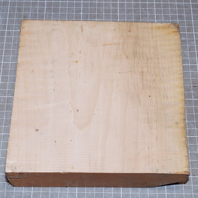 Ash, fiddleback, approx. 190 x 270 x 48mm, 1,0kg