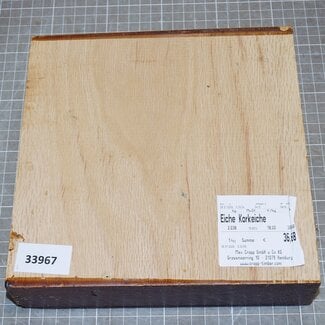 Cork oak, approx. 210 x 150 x 52mm, 2,0kg