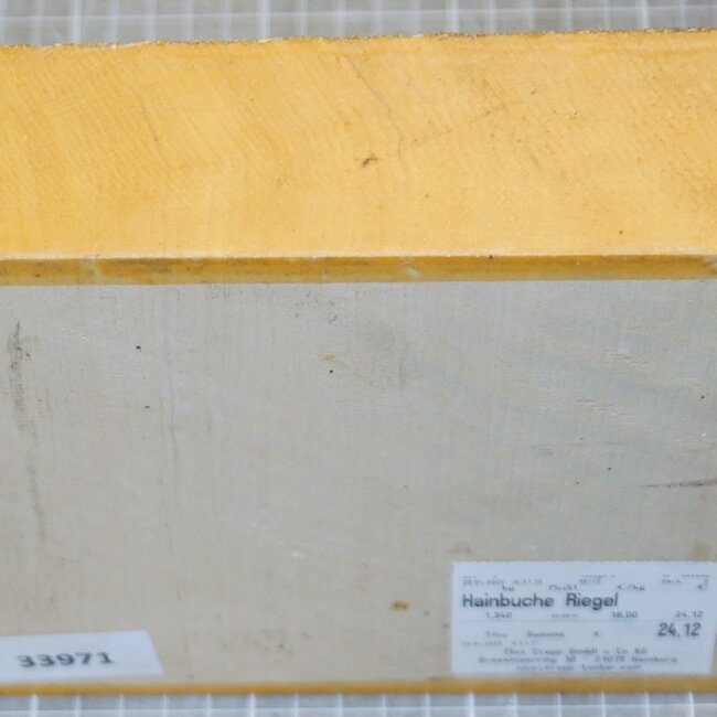 Hainbuche Riegel, ca. 180 x 150 x 47mm, 1,3kg