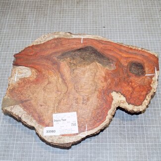Amboina Maser, ca. 380 x 295 x 50-80mm, 3,7kg