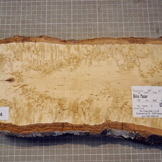 Birch burl, approx. 317 x 160 x 50mm, 1,77kg