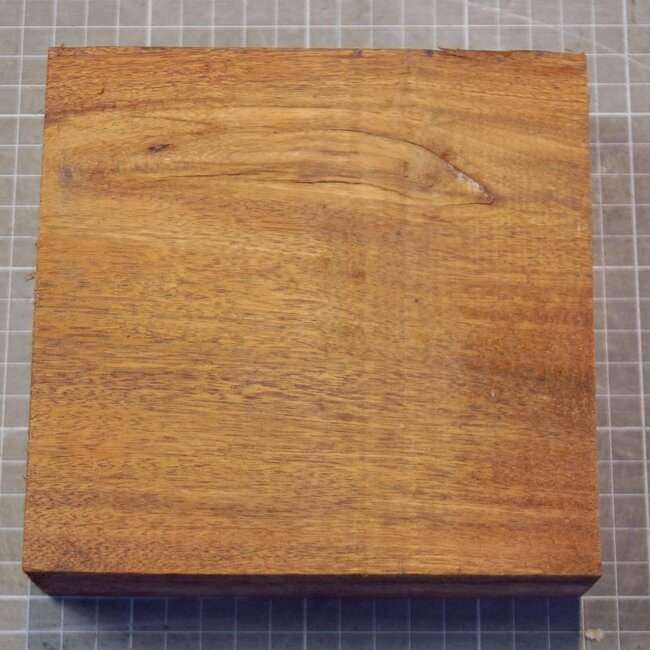 Curupay negro, approx. 154 x 153 x 46mm, 1,13kg
