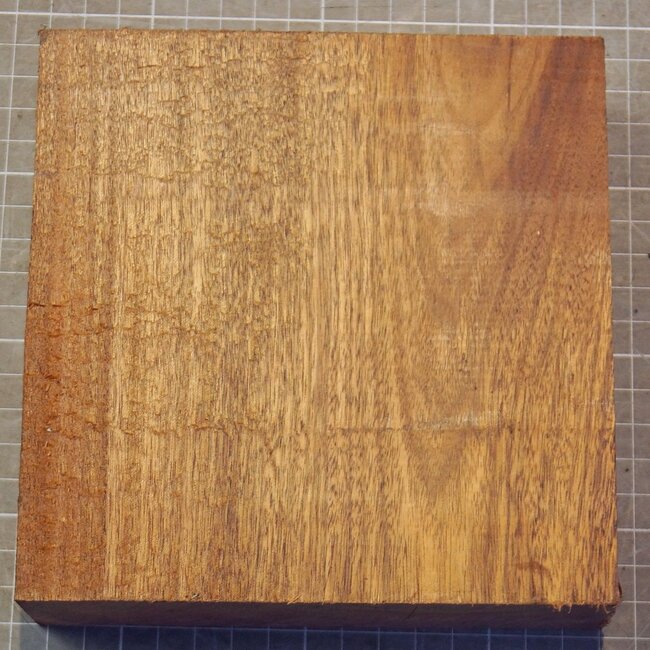 Curupay negro, approx. 154 x 156 x 46mm, 1,1kg