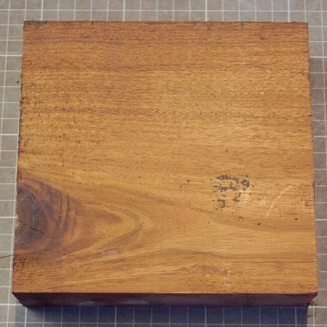 Curupay negro, approx. 156 x 153 x 45mm, 1,1kg