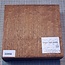 Sapeli Mahogany pommelé, approx. 195 x 190 x 53mm, 1,37kg