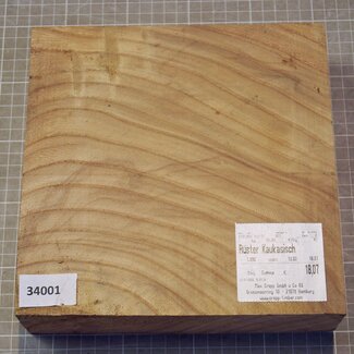 Caucasian Elm, approx. 217 x 215 x 55mm, 1,39kg