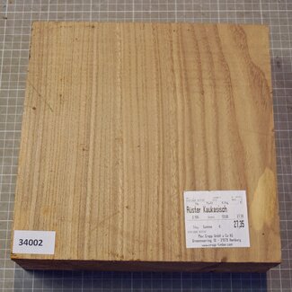Caucasian Elm, approx. 247 x 245 x 71mm, 2,1kg