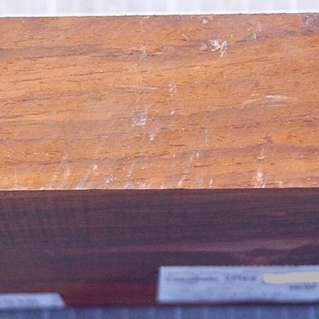 Cocobolo Rosewood , approx. 154 x 150 x 49mm, 1,2kg