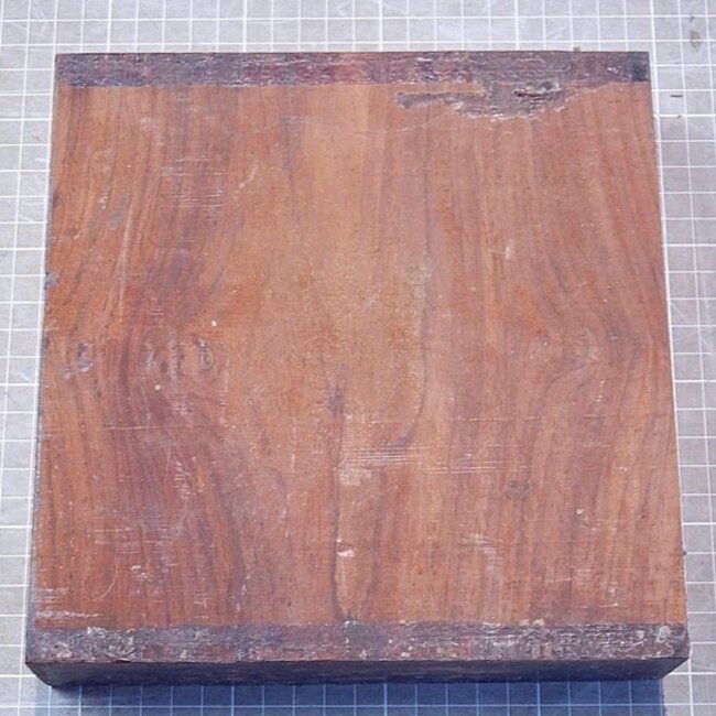Cocobolo Rosewood , approx. 190 x 250 x 50mm, 2,03kg