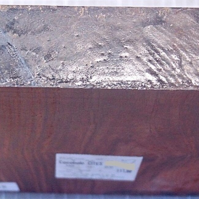 Cocobolo Rosewood , approx. 190 x 250 x 50mm, 2,03kg
