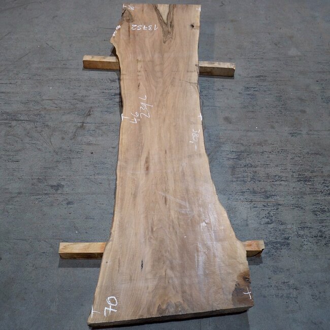 Caucasian Walnut, table top, approx. 2300 x 460 x 55 mm, 13752