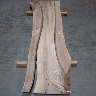 Caucasian Walnut, table top, approx. 2300 x 630 x 50 mm, 13754