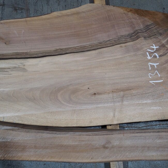 Caucasian Walnut, table top, approx. 2300 x 630 x 50 mm, 13754