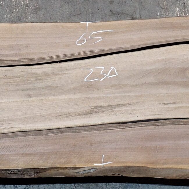 Caucasian Walnut, table top, approx. 2300 x 650 x 45 mm, 13755