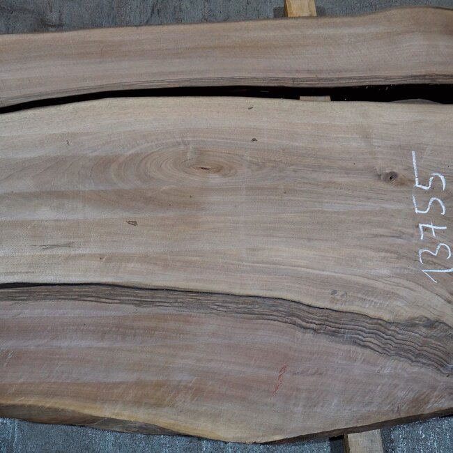 Caucasian Walnut, table top, approx. 2300 x 650 x 45 mm, 13755
