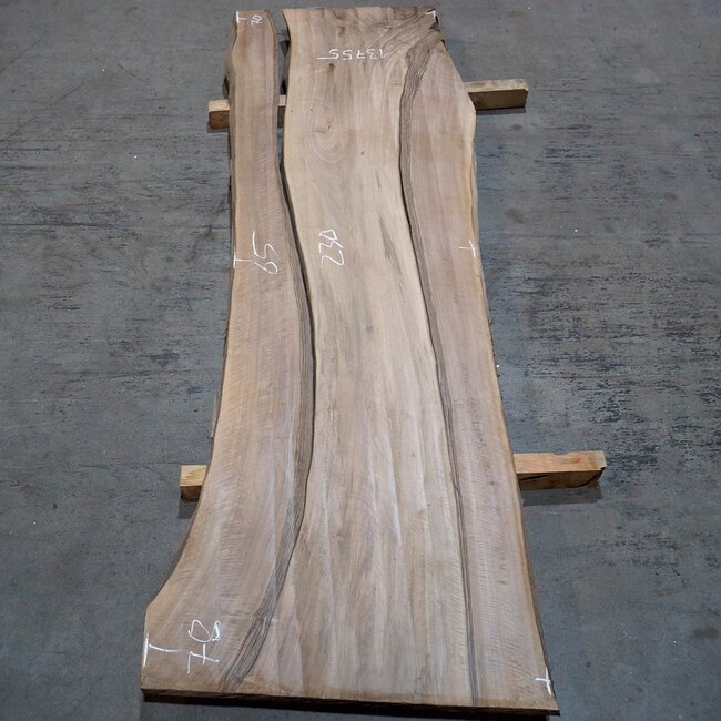 Caucasian Walnut, table top, approx. 2300 x 650 x 45 mm, 13755