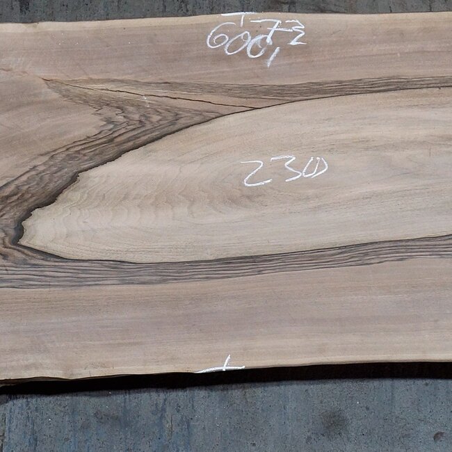 Caucasian Walnut, table top, approx. 2300 x 730 x 47 mm, 13756