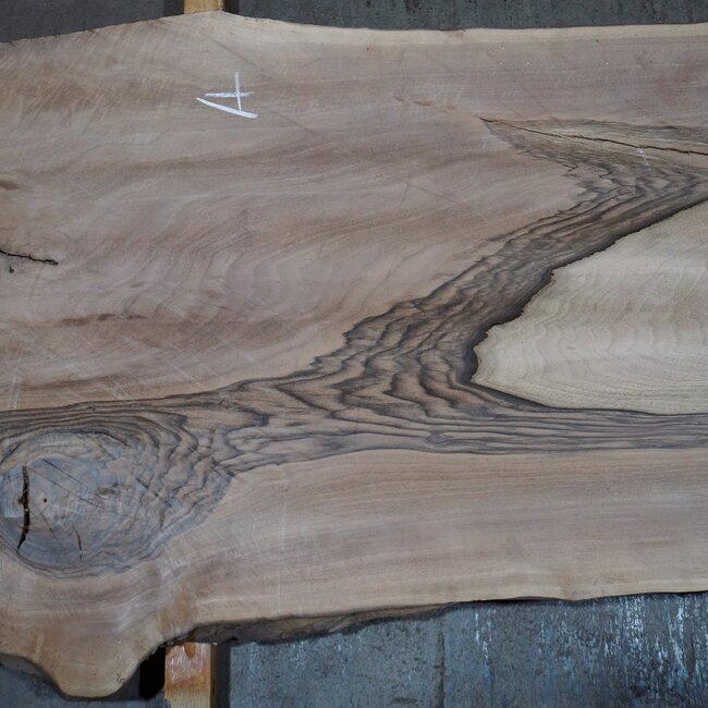 Kaukasischer Nussbaum, Tischplatte, ca. 2300 x 730 x 47 mm, 13756