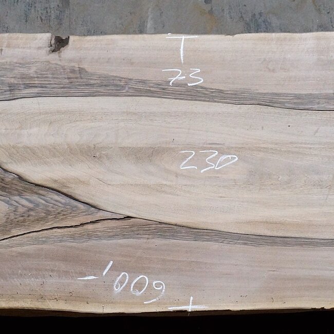 Caucasian Walnut, table top, approx. 2300 x 730 x 45 mm, 13757