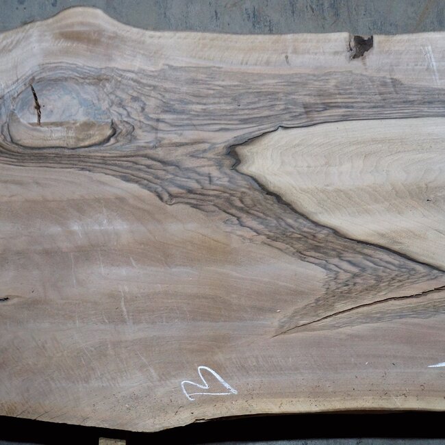 Kaukasischer Nussbaum, Tischplatte, ca. 2300 x 730 x 45 mm, 13757