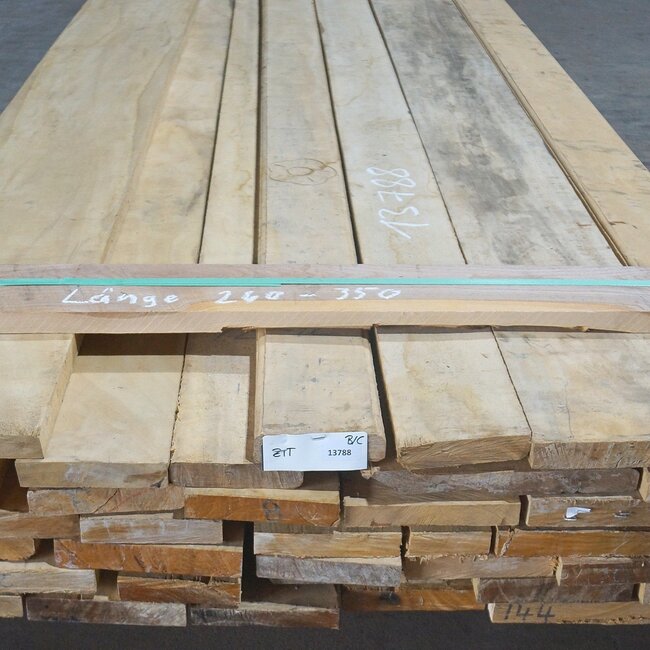 Satinwood lumber, B/C Quality, 26 mm, 13788