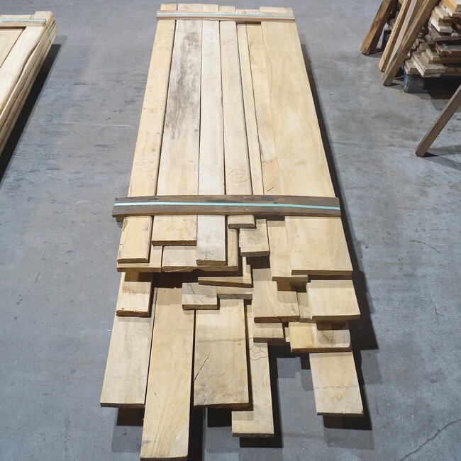 Satinwood lumber, B/C Quality, 26 mm, 13788