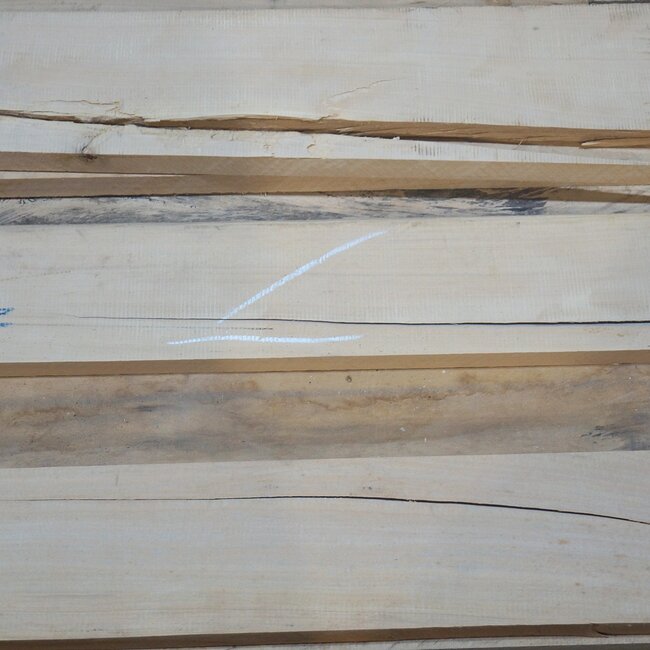 Satin, Zitronenholz Schnittware, B/C Qualität, 26 mm, 13789
