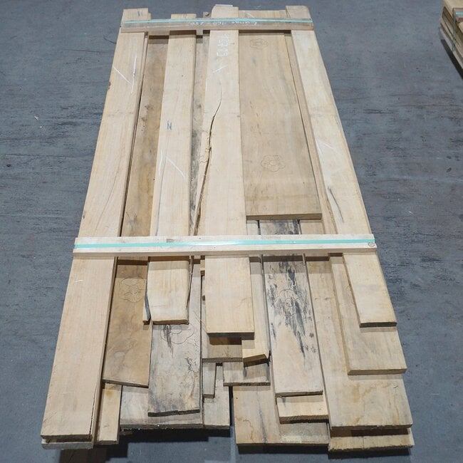Satinwood lumber, B/C Quality, 26 mm, 13789